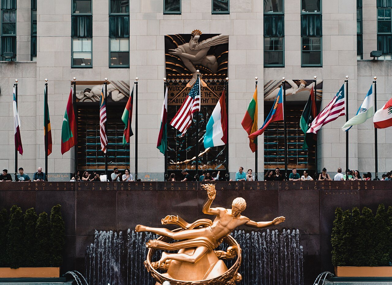 Rockefeller Center and St. Patrick's Cathedral