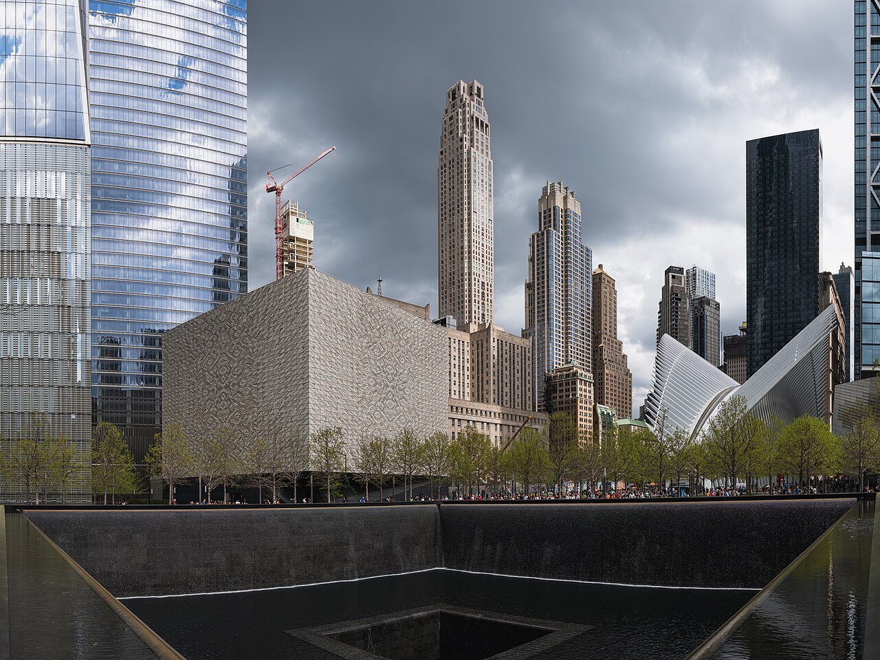 The 9/11 Memorial and One World Trade Center